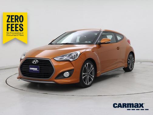 Orange 2016 Hyundai Veloster Turbo