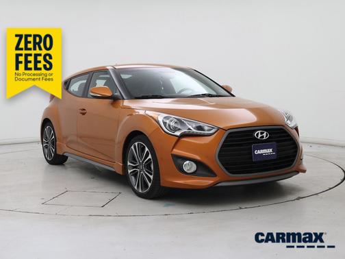 Orange 2016 Hyundai Veloster Turbo