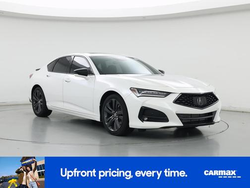 White 2021 Acura TLX SH-AWD A-Spec