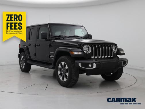 Black 2022 Jeep Wrangler Unlimited Sahara