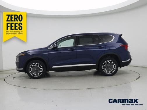 Blue 2023 Hyundai SANTA FE HEV Limited
