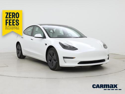 White 2023 Tesla Model 3