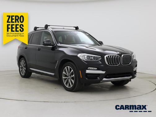 Black 2019 BMW X3 XDrive30i
