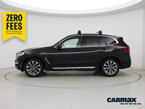 Black 2019 BMW X3 XDrive30i