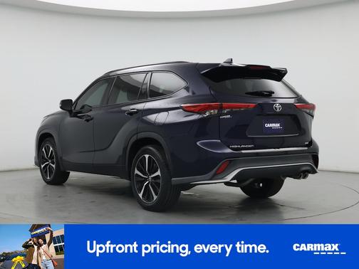 Blue 2021 Toyota Highlander XSE