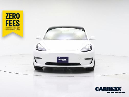 White 2020 Tesla Model 3 Long Range