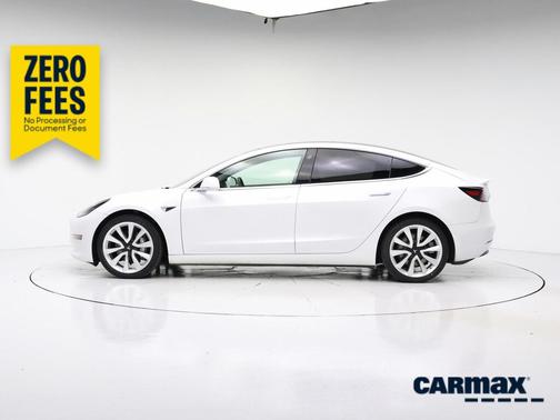 White 2020 Tesla Model 3 Long Range