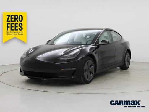 Black 2022 Tesla Model 3 Long Range
