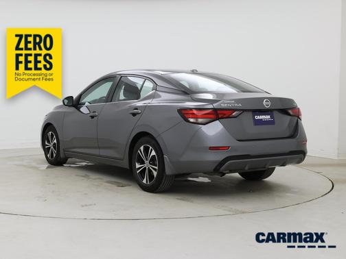 Gray 2021 Nissan Sentra SV