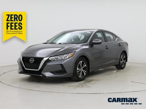 Gray 2021 Nissan Sentra SV