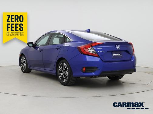 Blue 2016 Honda Civic EX-T