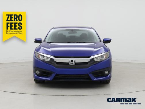 Blue 2016 Honda Civic EX-T