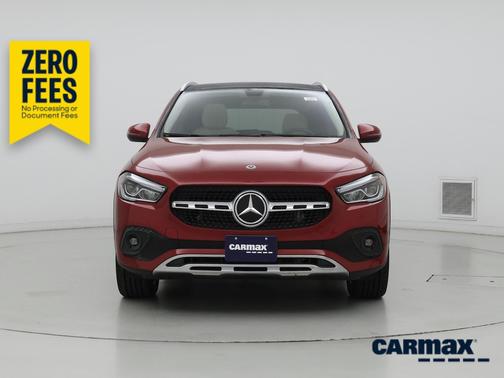 Red 2021 Mercedes-Benz GLA 250