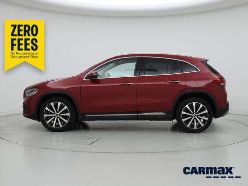 Red 2021 Mercedes-Benz GLA 250