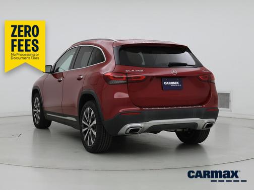Red 2021 Mercedes-Benz GLA 250