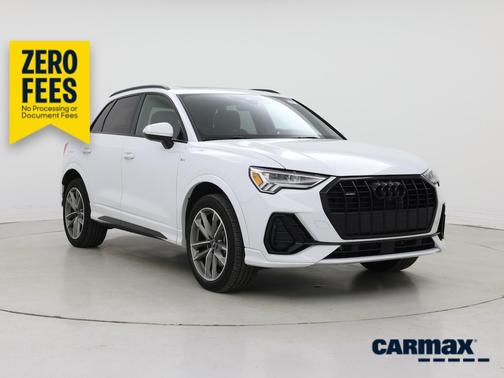 White 2022 Audi Q3 S-Line Premium Plus