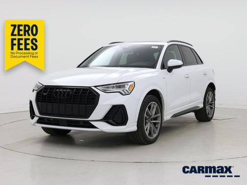 White 2022 Audi Q3 S-Line Premium Plus