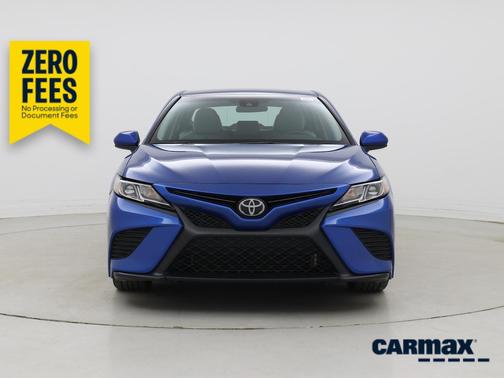 Blue 2020 Toyota Camry SE