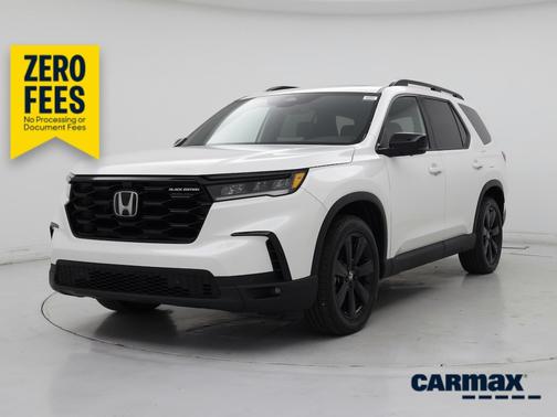 White 2025 Honda Pilot Black Edition