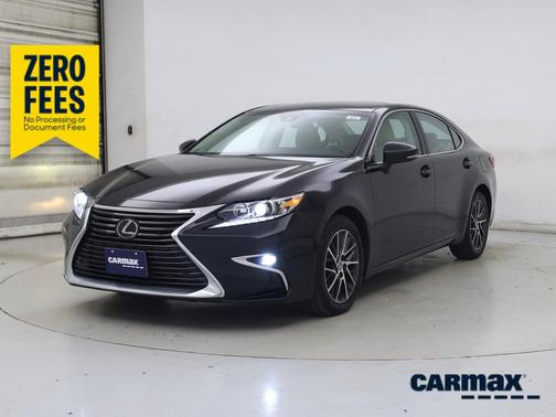 Black 2017 Lexus ES 350