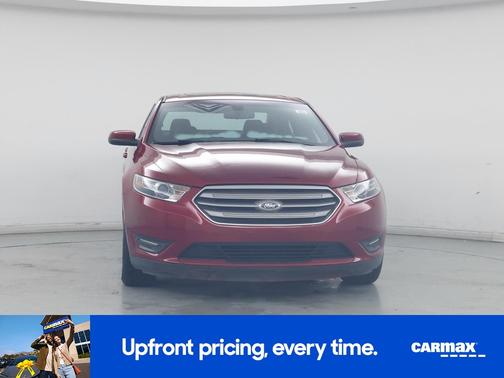Red 2015 Ford Taurus SEL