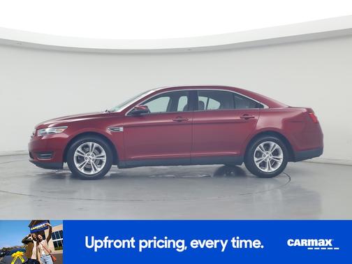 Red 2015 Ford Taurus SEL