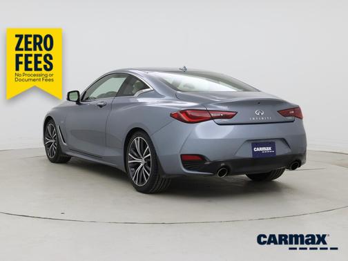 Blue 2017 INFINITI Q60 Premium