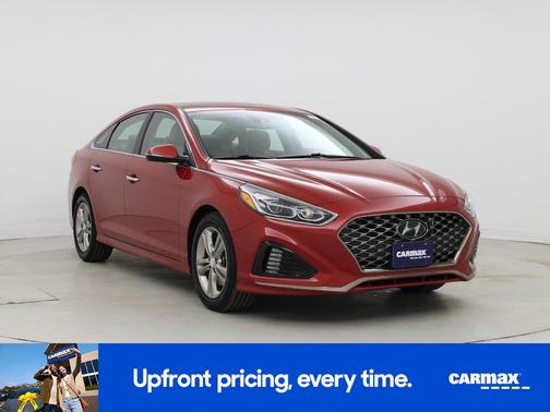 Red 2019 Hyundai SONATA Limited