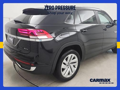 Black 2023 Volkswagen Atlas Cross Sport SE w/Tech