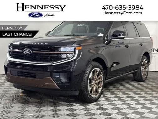 Agate Black Metallic 2027 Ford Expedition King Ranch