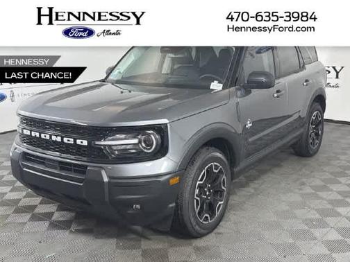 Carbonized Gray Metallic 2026 Ford Bronco Sport Outer Banks