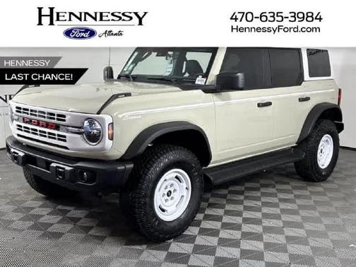 Desert Sand 2026 Ford Bronco Heritage Edition