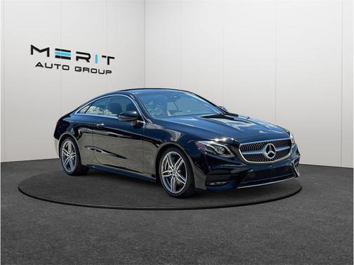 Black 2018 Mercedes-Benz E-Class E 400 Coupe 2D