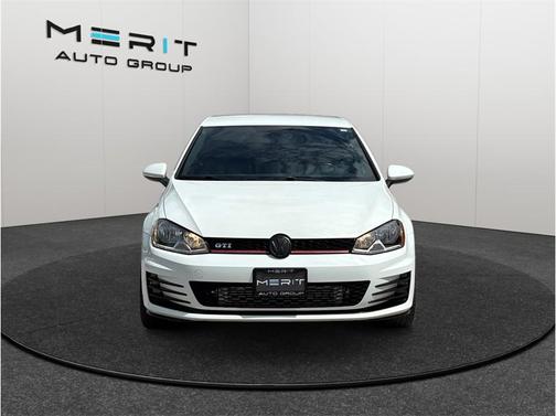 Pure White 2017 Volkswagen Golf GTI 2.0T S 4-Door