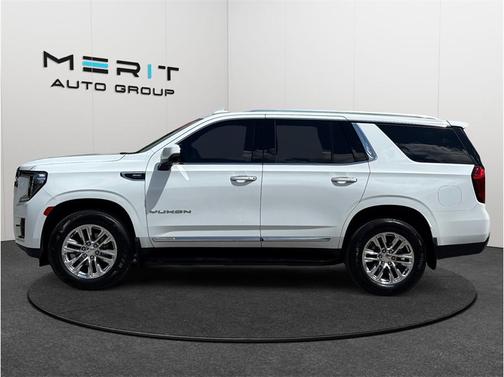 Summit White 2022 GMC Yukon SLT