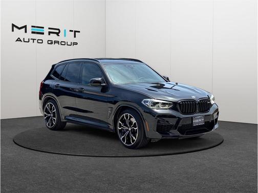 Black Sapphire Metallic 2020 BMW X3 M Competition