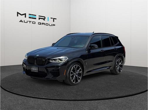Black Sapphire Metallic 2020 BMW X3 M Competition