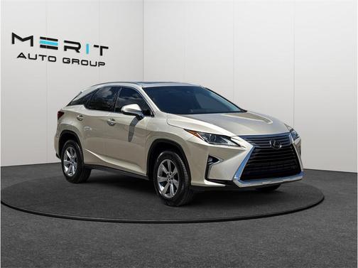 Satin Cashmere Metallic 2019 Lexus RX 350 Base