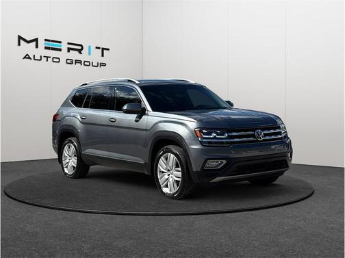 Platinum Gray Metallic 2019 Volkswagen Atlas 3.6L SEL Premium