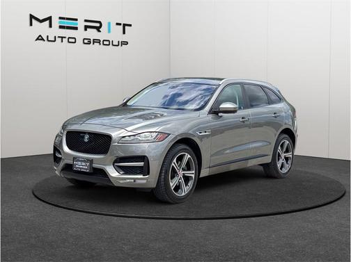 Gray 2018 Jaguar F-PACE 25t R-Sport
