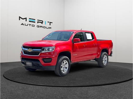 Red Hot 2018 Chevrolet Colorado LT