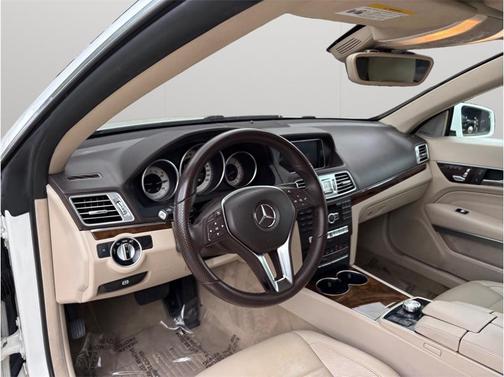 Polar White 2015 Mercedes-Benz E-Class E 400 Cabriolet 2D