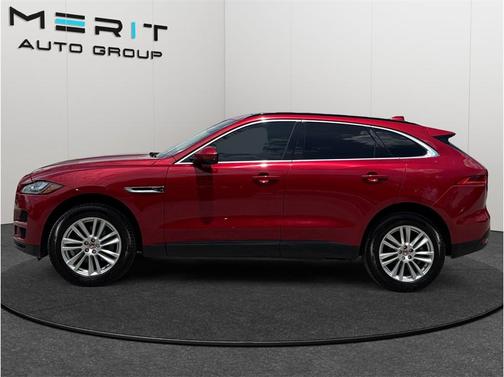 Red 2017 Jaguar F-PACE 35t Prestige