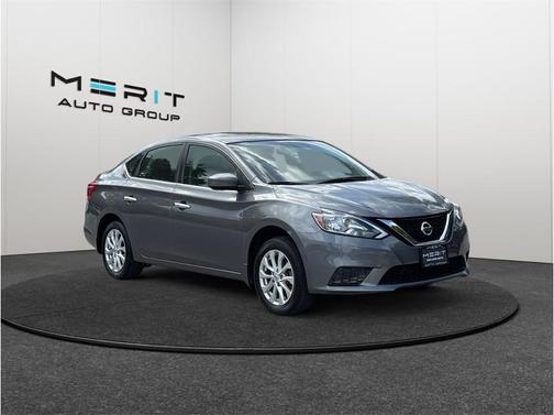 Gun Metallic 2017 Nissan Sentra SV