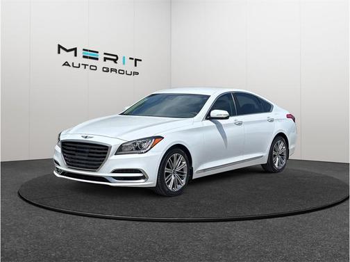 Casablanca White 2019 Genesis G80 3.8