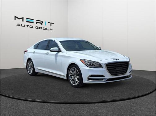 Casablanca White 2019 Genesis G80 3.8