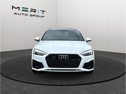 White 2025 Audi A5 Sportback 45 S Line Premium