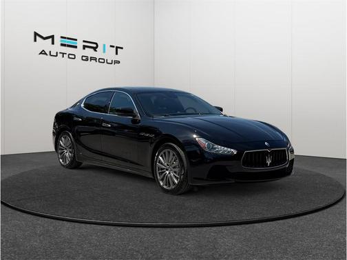 Black 2017 Maserati Ghibli Base