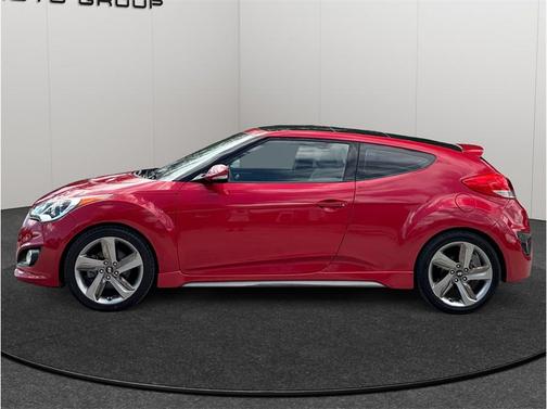 Boston Red Metallic 2014 Hyundai Veloster Turbo
