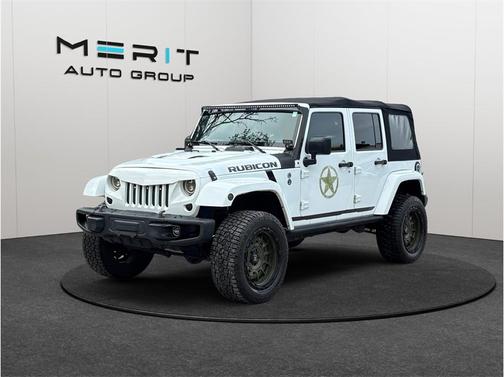 Bright White Clearcoat 2016 Jeep Wrangler Unlimited Rubicon